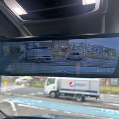 MAXWIN MDR-C003B2 純正ミラー交換型ミラー型ドライブレコーダー　RPステップワゴン専用取付ブラケット付美品です!の画像