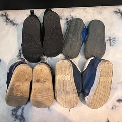 子供靴　13cmから14cmセット　クロックスの画像