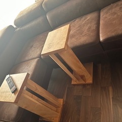 関家具 L字カウチソファの画像