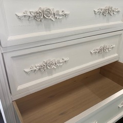 4段チェスト,アンティーク調の画像