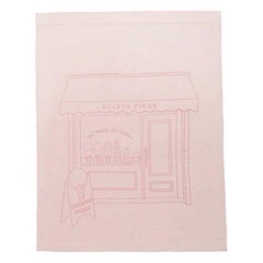 gelato pique【Sleep】アイスショップ柄 タオルケットの画像