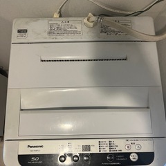 パナソニック全自動洗濯機　2018年製の画像