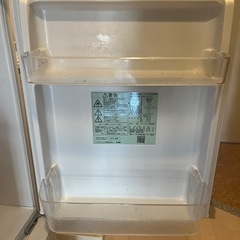 パナソニック冷蔵庫 138L  2018年製の画像