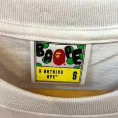ジモティ割引有★【ジャングルジャングル岸和田店】A BATHING APE　APE　BAPE　Tシャツ　南大阪 岸和田 貝塚市 泉佐野市 高石市 泉大津市 和泉市 忠岡町 熊取町の画像