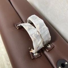 出張用マッサージベッドブラウンの画像