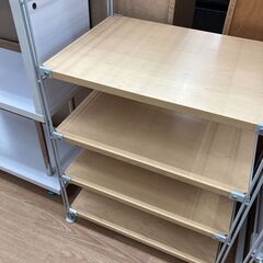 ★リユースのサカイ春日部店★KJ11762 無印良品 スチールユニットシェルフ  H175×W56×D40 クリーニング済みの画像