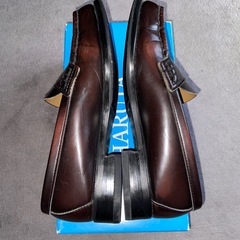ローファー　23.5cm HARUTA  茶色　未使用の画像