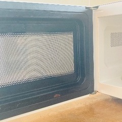 【300円】山善 電子レンジ 600W 単機能 ターンテーブル式（2014年製）の画像