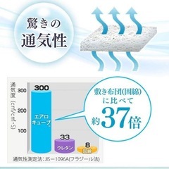 洗える敷きパッド　美品　の画像