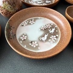 とんかつ皿　つけ皿　ソース刺し　セットの画像