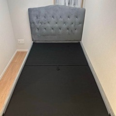 フランフラン　セミダブル　ベッドの画像