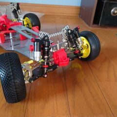 タミヤ　TA02とトップフォースの画像