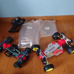 タミヤ　TA02とトップフォースの画像