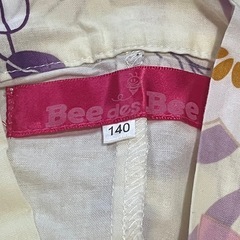 キッズ浴衣 女の子 140センチの画像