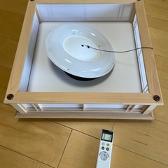照明器具　LED  リモコン付き　美品の画像