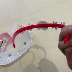 未使用！ハローキティ  お面　カチューシャの画像