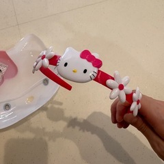 未使用！ハローキティ  お面　カチューシャの画像