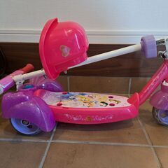 アイデス　ディズニープリンセス　3輪キックスクーターの画像