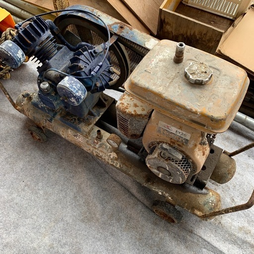 エンジンコンプレッサー　イワタ　現状