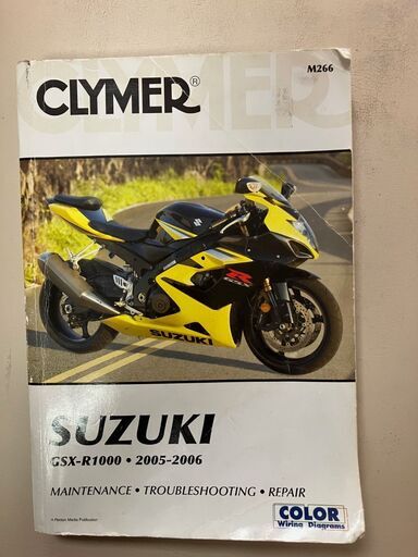 Clymer Suzuki GSX-R1000 2005-2006 マニュアル