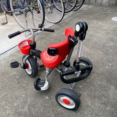ides compo アイデス コンポ タウン 折りたたみ三輪車 舵取りハンドルの画像