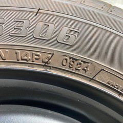 （取引き中）中古タイヤホイール　155／55R14の画像