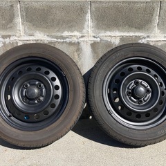（取引き中）中古タイヤホイール　155／55R14の画像