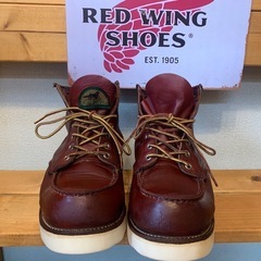レッドウイング　半円犬タグ　ソール交換済み　REDWING 8Dの画像