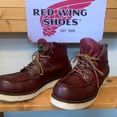 レッドウイング　半円犬タグ　ソール交換済み　REDWING 8Dの画像