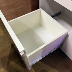 【愛品館市原店】創愛ファニチュア　カシュー80　キッチンボードの画像