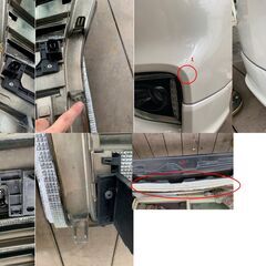 E52エルグランド　中期フロントバンパー、グリル、ライト（おまけ）の画像