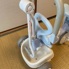 iimo 折りたたみ式三輪車 トイザらス  マカロンブルーの画像