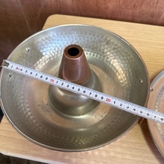 【リユース☆エコちょっぷ🦜】純銅製しゃぶしゃぶ鍋の画像