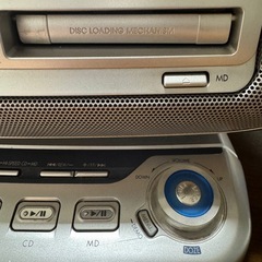 Panasonic RX-MDX81 CD・MD・カセット・ラジオコンポの画像