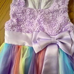 女の子　ドレス140センチ(ほぼ新品)の画像