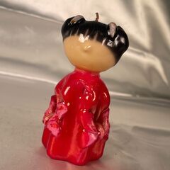 キャンドル 女の子 長崎キャンドール アートキャンドル いつみ ヴィンテージの画像