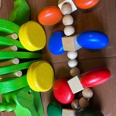 知育玩具 木のおもちゃ プルトイの画像