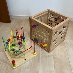 森のあそび箱　エドインター 知育 アクティビティキューブ の画像