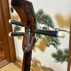 沖縄三線　八重山クルチ　本蛇皮一枚張り！商品価格180000円になります！④の画像