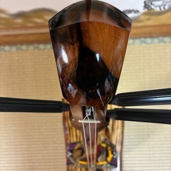 沖縄三線　八重山クルチ　本蛇皮一枚張り！商品価格180000円になります！④の画像