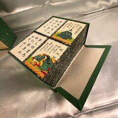 かるた 小倉百人一首 カードゲーム 和歌 天龍 任天堂 昭和レトロ ヴィンテージの画像