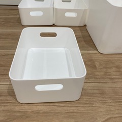 収納ケース２種、１０点の画像