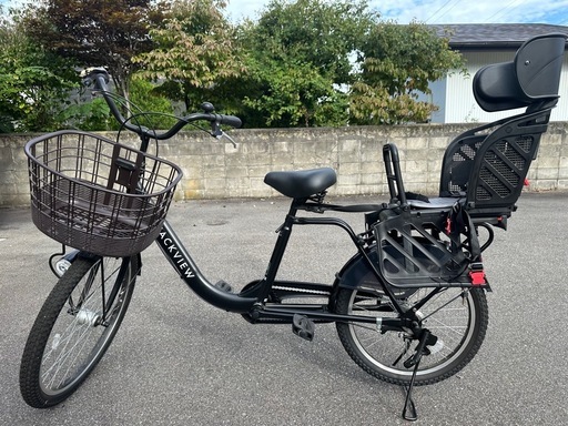 DCM すご楽子乗せ自転車 非電動 オートライト