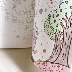 【無料】旅するディズニー　塗り絵の画像
