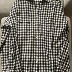 ★美品★LEPSIM ギンガムチェック柄Freeサイズ長袖シャツの画像