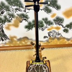 沖縄三線！新品！貴重！知念大工型！本蛇皮！本張り！【一枚張り】⑯の画像
