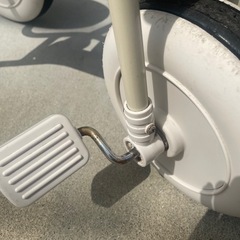 無印良品　舵取り棒付き三輪車　の画像