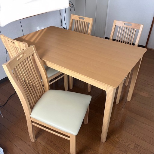 お取引中　ダイニングテーブル　5点　ダイニングセット