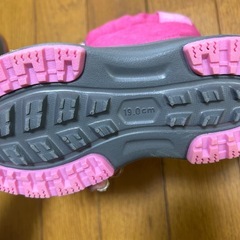 キッズ　スノーブーツ　19.0cmの画像