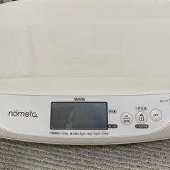 ベビースケール　TANITA　nometaの画像
